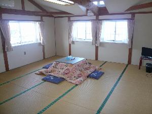お部屋(冬場にはこたつがあります)