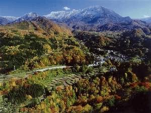 秘境：秋山郷の紅葉
