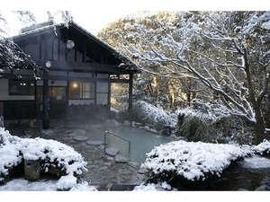 【風呂】冬の露天風呂もとても風情があります