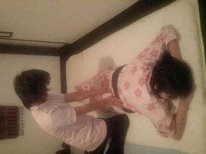 足裏のつぼを心地よい強さで押していきます。