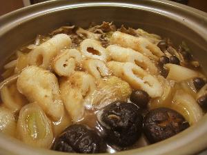 季節限定「きりたんぽ鍋」