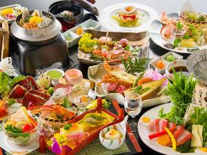コリコリの食感が堪らない♪アワビの蒸篭蒸し付き