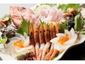お造り皿盛<BR>（当日、魚屋さんから仕入れた新鮮な魚をお楽しみ下さい）
