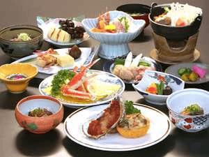 新鮮な海の幸を使用した北前料理（一例）
