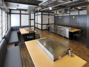 ■民芸割烹「いなんば」（別館）の鉄板コーナー