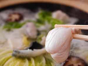 旨みがたっぷりと出たあつあつのふぐ雑炊（イメージ）