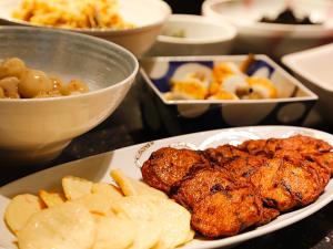 【和洋充実の朝食ブッフェ】