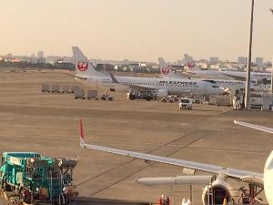 羽田空港から南紀白浜空港へ、約1時間！