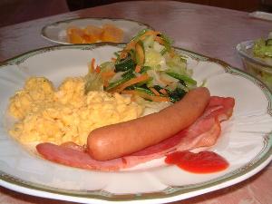 朝食一例