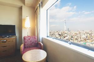 お部屋から東京スカイツリー