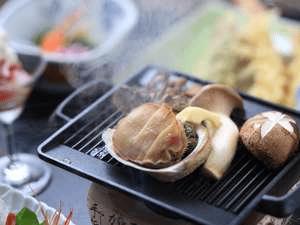 アワビを酒蒸しにして、柔らか～～い。