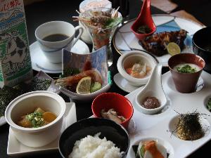 和朝食の一例
