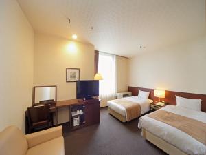 喫煙・禁煙スタイリッシュツインBのひと部屋