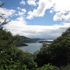 山側からの眺望