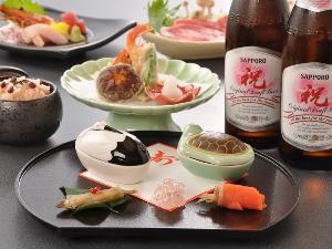 お祝膳でめでたい席に彩りを添える