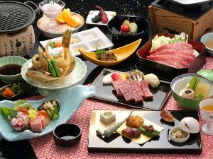 神戸ビーフを贅沢３品で楽しめる神戸牛三昧会席