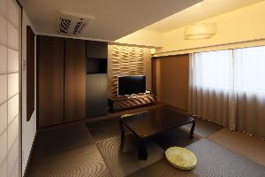 和室（琉球畳8畳間）お布団は4組迄