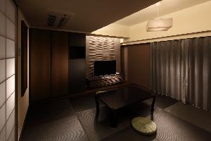 和室（琉球畳8畳間）お布団は4組迄