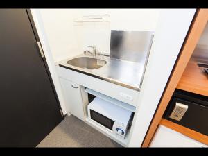 アパートメントタイプのお部屋はミニキッチン付♪