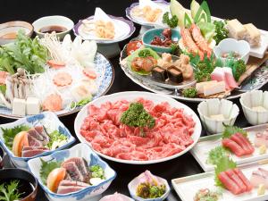 夕食　しゃぶしゃぶ