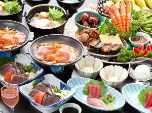 夕食　豚陶板