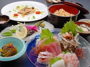 玄界灘の新鮮魚貝を使った料理☆