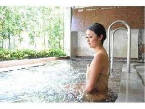 女性露天風呂です★心身ともにリフレッシュ!!