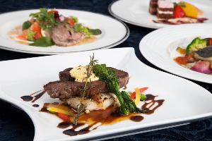 レストラン　夕食メニュー例　レストランまでお気軽にお問合せください