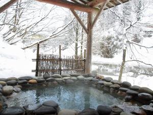 【冬】山の湯・石湯露天
