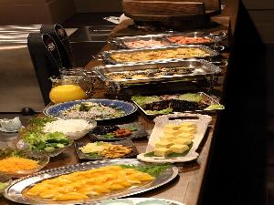 朝食はビュッフェスタイルでご用意致しております