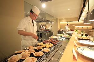 焼きたてのお料理をお召し上がりいただけます。