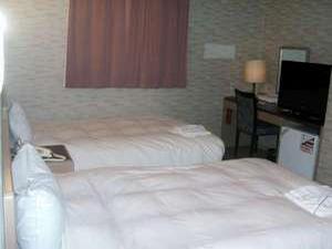 ３名様利用可能なツインタイプのお部屋です