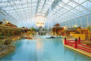 硫黄谷庭園大浴場　※19：30~22：00は女性専用時間となります。（2021年2月1日以降、女性専用時間は【20:00～21:30】となります。）
