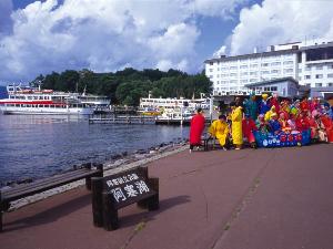 ◆阿寒湖遊覧船乗り場