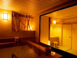 ◆貸切露天風呂「木の香」。45分1500円で貸切可能。詳しくはお問い合わせください。