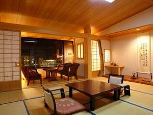 紗々羅館一般客室「木の香」の一例