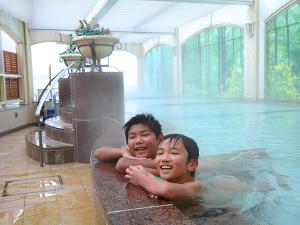 温泉展望露天風呂の例
