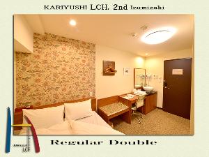 【LCH．2nd】<BR>レギュラールーム<BR>コンパクトにまとめたお部屋、眺望無し。