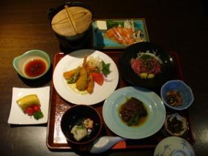 ホテルの夕食