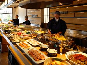 朝食ブッフェ（一例）