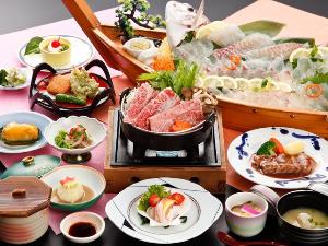 【春季限定】新鮮な鯛と長崎和牛を堪能♪