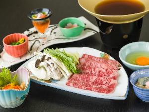 ブランド和牛、山形牛のすきやき