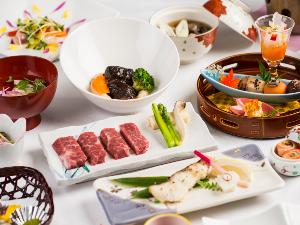 山形県産黒毛和牛をメインとした和食膳