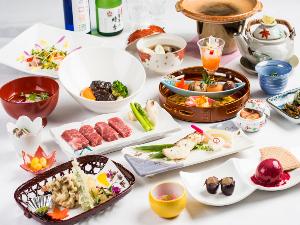 三種の山形食材を使用した和食膳