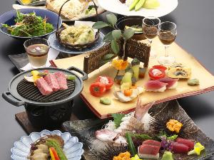 夕食は料理長おまかせ特選会席
