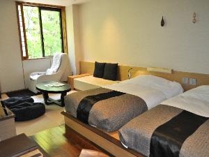 温泉露天風呂付スイート2名様用（一例）／カップルやご夫婦におすすめの52平米スイートルーム（和洋室）