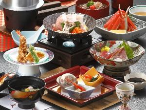 季節の旬会席「勾玉」（11月～3月のメニュー一例）