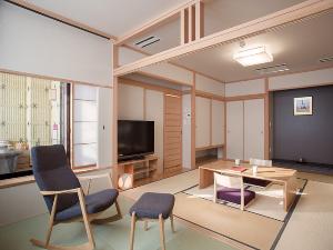 展望露天風呂付特別室の一例
