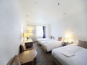 禁煙トリプルルームのひと部屋