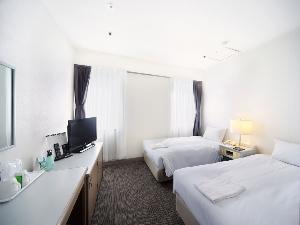 禁煙ツインルームのひと部屋